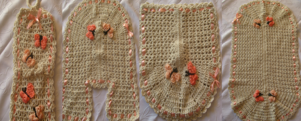Conjunto de banheiro borboleta